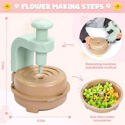DIY Fabric Flower Bouquet Craft Kit