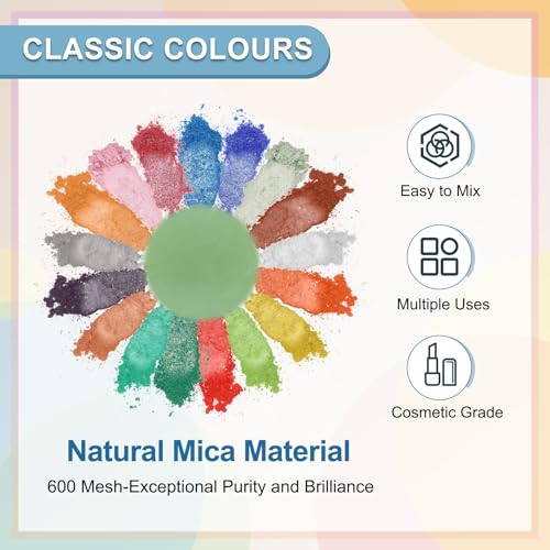 10g 0.35oz Cosmetic Grade Mica Powder