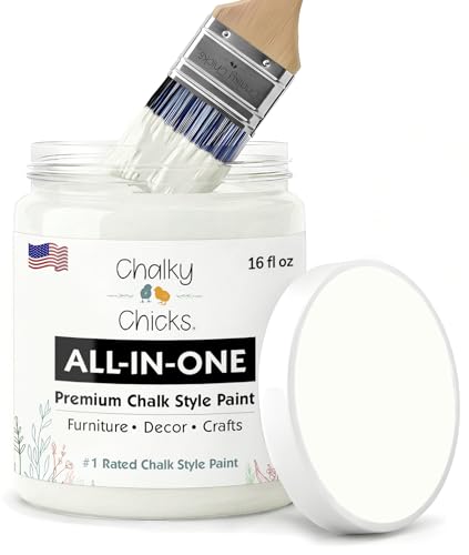 Buttermilk 16 Fl Oz Chalk Paint for Furniture All in One