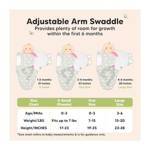 Newborn Swaddles with Zippers (3 Count)