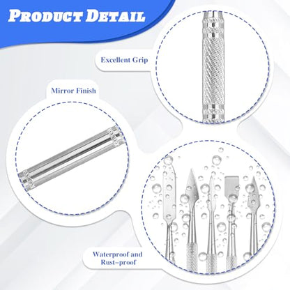 Clay Sculpting Tools Double Ended Wax Carving Scraper