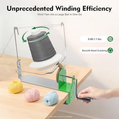 Tabletop Yarn Winder