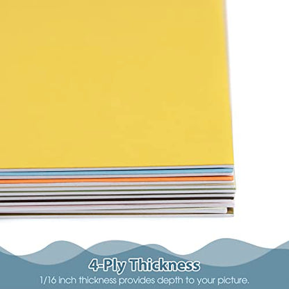 20 Pack 16x20 Uncut Photo Mat Matboards