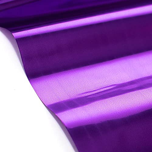 Anderson's Purple Shiny Metallic PVC Roll
