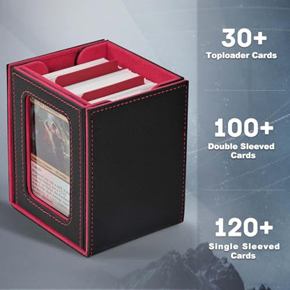 MTG Deck Box with Commander Window Display