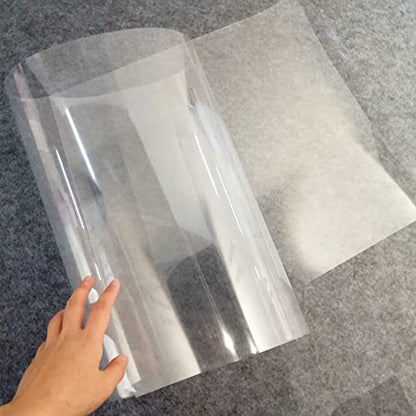 18"x48" 5 Pieces Clear Blank Stencil Acetate Mylar for Craft