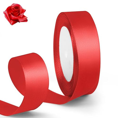1 Inch 25 Yards Red Ribbon