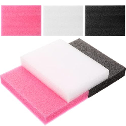 6 Pack Needle Felting Pads Pearl Cotton Foam Cushion 7.8X5.9X1.2 Inch Portable Work Surface for DIY Wool Felting Crafts