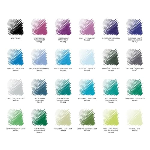 48 Count Assorted Pastel Pencils