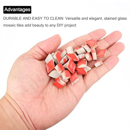 200g Ceramic Mosaic Tiles for Crafts Bulk