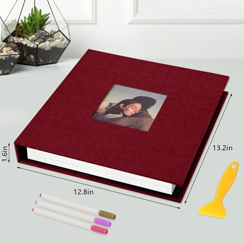 18 In Photo Album Self Adhesive with Picture Display Window