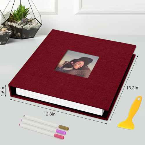 18 In Photo Album Self Adhesive with Picture Display Window