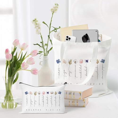 Spanish Floral Canvas Bags
