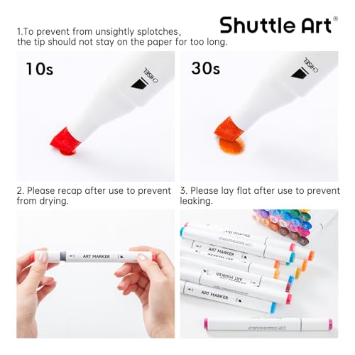 121 Colors Alcohol Markers (120 Count)