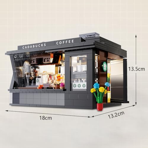 Master C66005W Japanese Coffee House Building Set