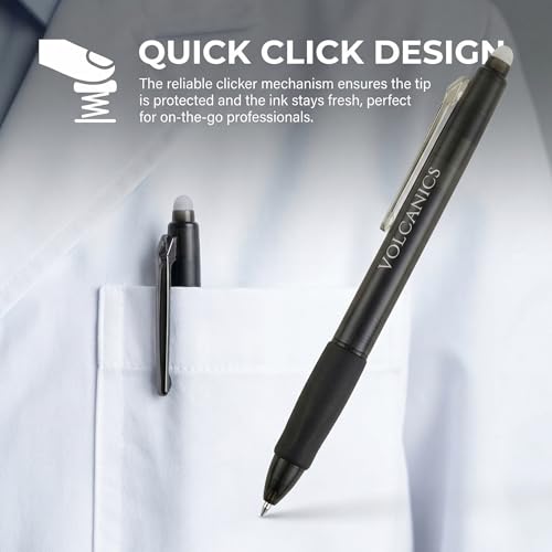 Retractable Clicker Erasable Gel Pens (36 Count)