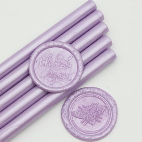 52pcs Lilac Purple Wax Sealing Sticks