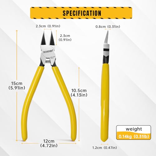 6 Inch Flush Cutters (5 Count)