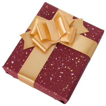1-1/2 Inch Gold Ribbon 50Yards – Perfect for Gift Wrapping