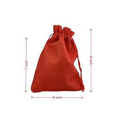 Pack of 25 Burlap Gift Bags with Drawstring Linen Jewelry Pouches Wedding Hessian Jute Bags for Birthday and Treat Pouches Party Wedding Favors Gift