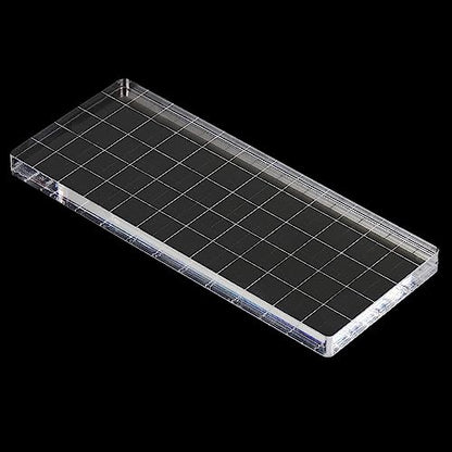 5" x 2" Acrylic Stamp Block (2 Count)