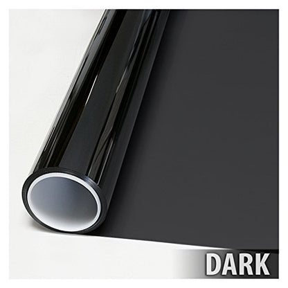 BDF EXNA20 Exterior Window Film Daytime Privacy and Heat Control Natural Black 20 (72 Sq Ft)