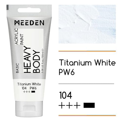 Titanium White Acrylic Paint (6.76 Fl Oz)