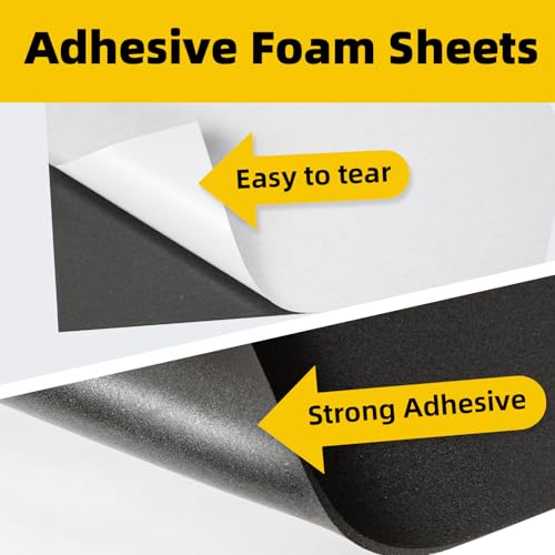 20 Pack Self Adhesive Foam Sheets (20 Count)