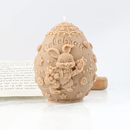 Rabbit Egg Soap & Candle Mold
