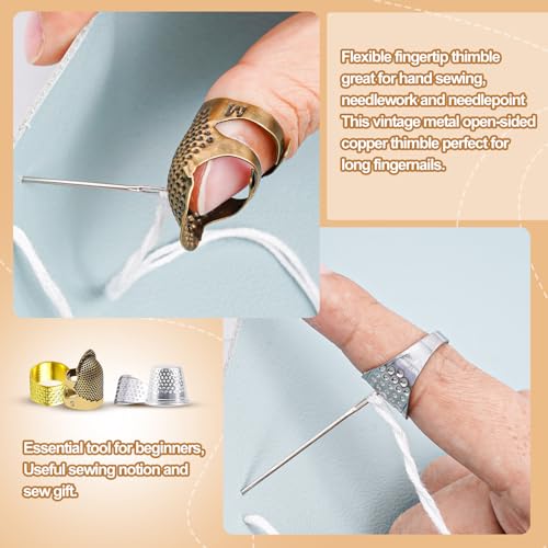 20 Pcs Sewing Thimble Kit (20 Count)