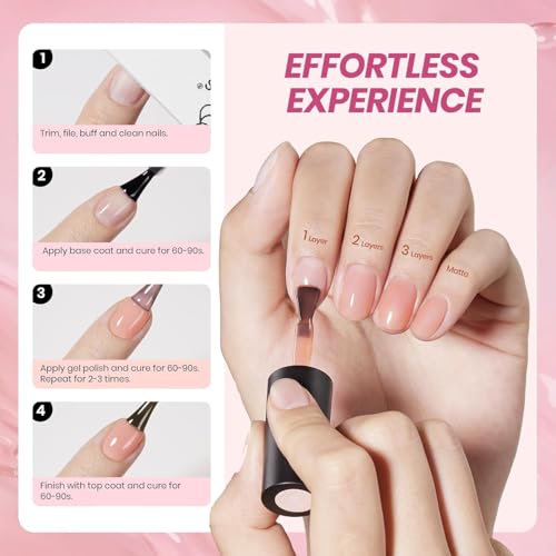 Beetles Jelly Gel Nail Polish Set