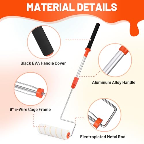 7PCS House Paint Roller Kit
