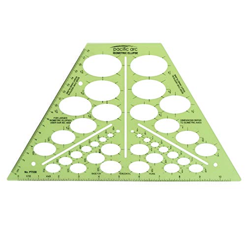 Isometric Ellipse Template Guide