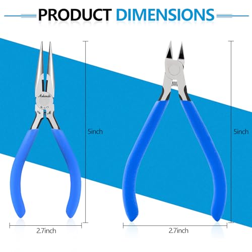 Needle Nose Pliers and Wire Cutters Set (2 Count)