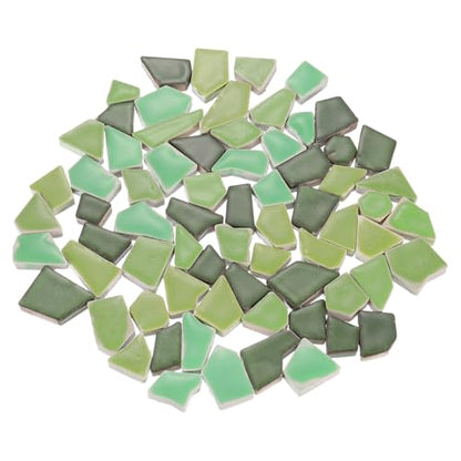500g 1.1LB Irregular Ceramics Mosaic Tiles