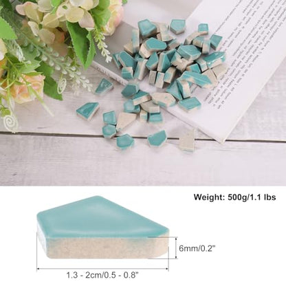 500g 1.1LB Irregular Ceramics Mosaic Tiles