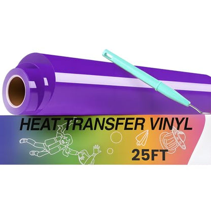 Purple HTV Roll Heat Transfer Vinyl
