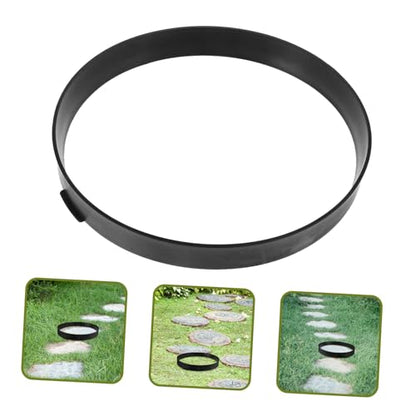 Paver Mold for Stepping Stones Round Concrete Mold for Garden Pathways Plastic Pavement Mold for DIY Walkways and Floor Tile Decoration