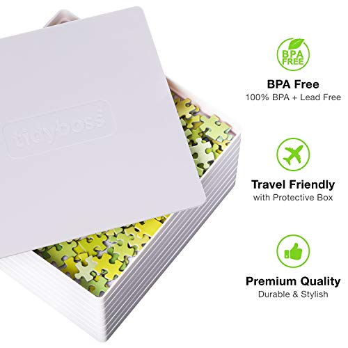 8 Puzzle Sorting Trays with Lid 10" x 10"