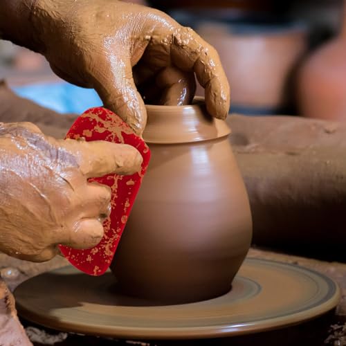 2 Pcs Soft Silicone Pottery Ribs for Ceramic