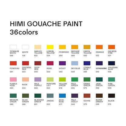 Gouache Paint Tube Set