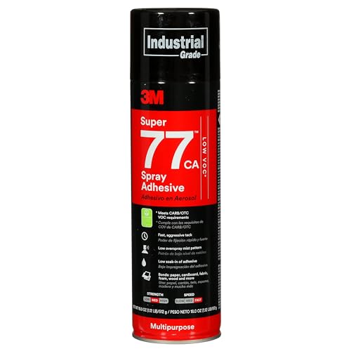 Super 77 CA Multipurpose Spray Adhesive Glue (18 Ounce)