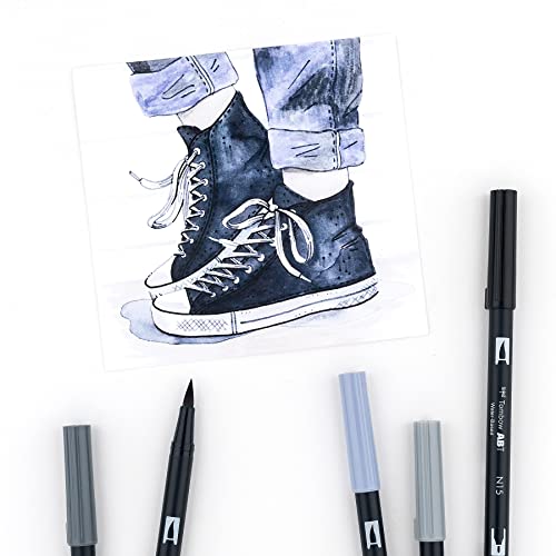 56171 Dual Brush Pen Art Markers (10 Count)