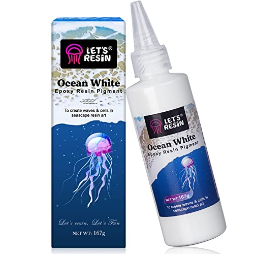 Ocean White Epoxy Resin Pigment 167g (5.89 Ounce)