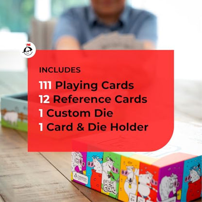 Hey Cow! Family Card Game for Kids and Adults