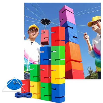 Team Building Adult Team Building Stacking Tower Game