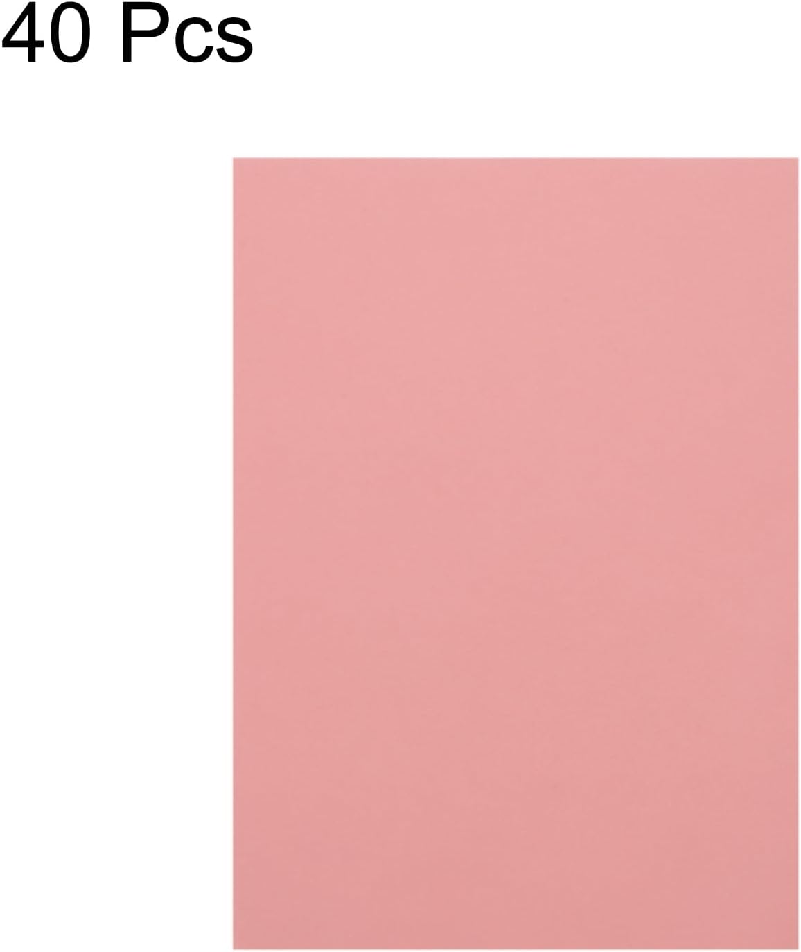 MECCANIXITY Colored Vellum Paper, 40 Sheet Light Pink Transparency 11.7 x 8.2 Printable Vellum Paper, Translucent Vellum Sheets for Printing Wedding Invitations, Ink Jet Laser Printer