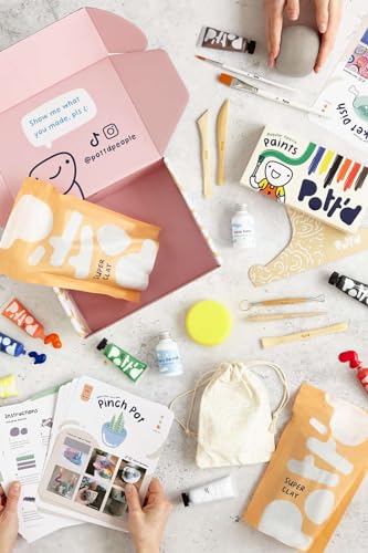 Pottery Kit Air Dry Clay Kit for Adults & Beginners