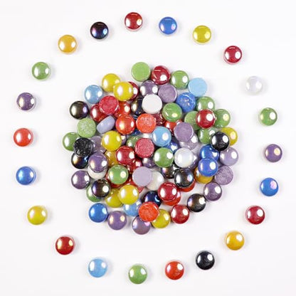 12mm Round Mosaic Tiles for Crafts