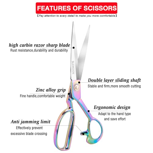 Fabric Scissors Professional 10" Sewing Scissors